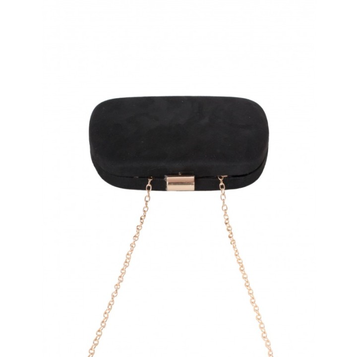 Bolso Fiesta Redondeado Negro