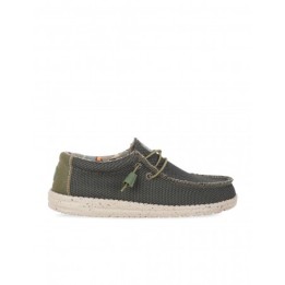 HEY DUDE Mocasines Tela Casual Verdes