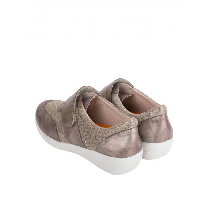 DOCTOR CUTILLAS Zapatos Cuna Velcro Metalizados