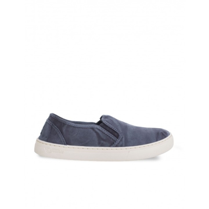 NATURAL WORLD Zapatillas Slip on Azules