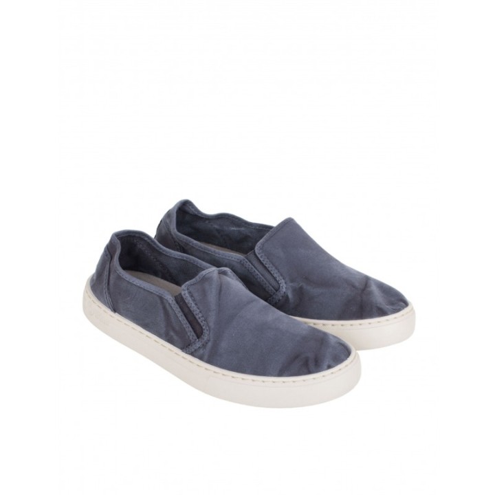 NATURAL WORLD Zapatillas Slip on Azules