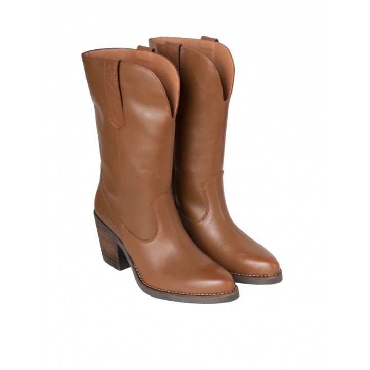 Botas Camperas Piel Cuero PERA LIMONERA
