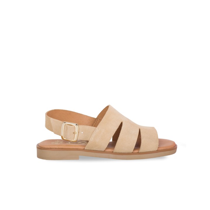 Sandalias Planas Cut Out PERA LIMONERA
