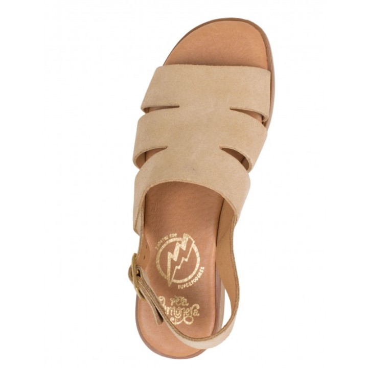 Sandalias Planas Cut Out PERA LIMONERA