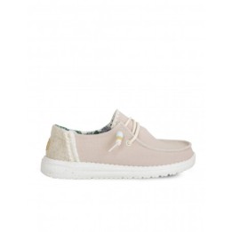 HEY DUDE Mocasines Tela Casual Taupe