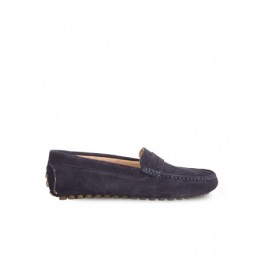 Mocasines Azul Mujer Tacos Goma PERA LIMONERA