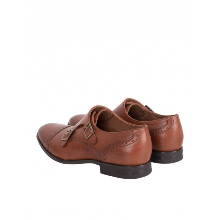 Zapatos Vestir Hebilla Camel PERA LIMONERA