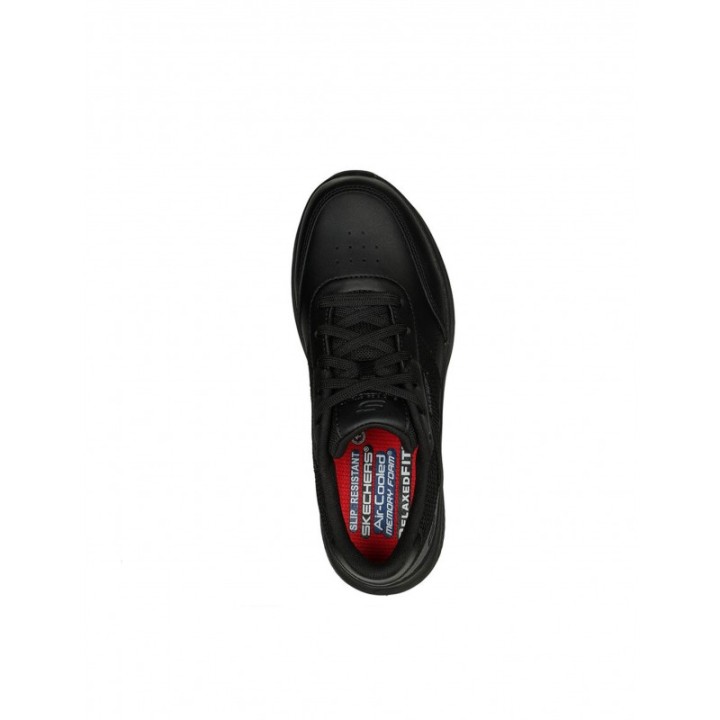 SKECHERS Work Relaxed Fit Elloree Bluffon SR Negras