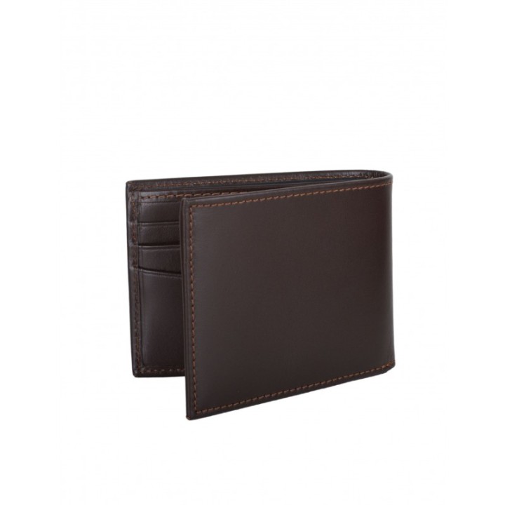 LEVIS Cartera Billetera Piel Marron Hombre