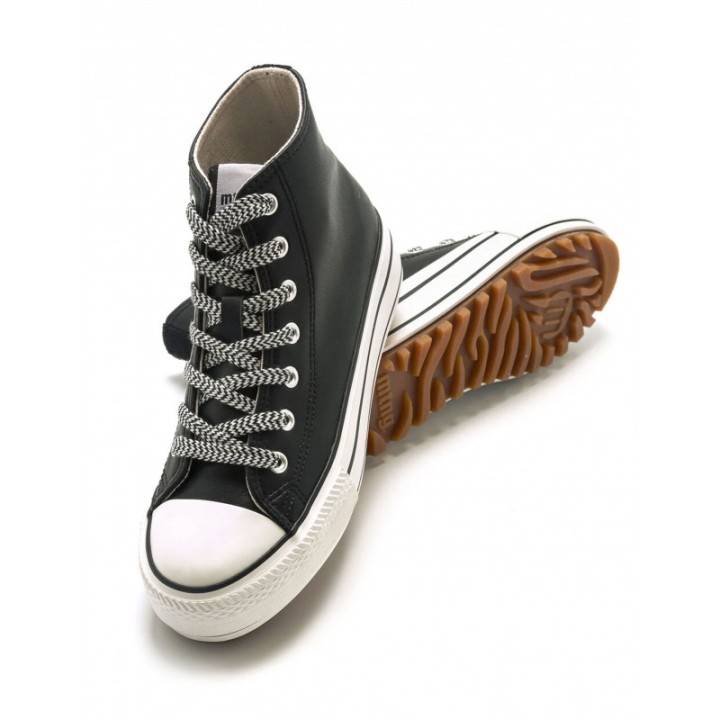 MUSTANG Zapatillas Altas Negras Puntera Goma