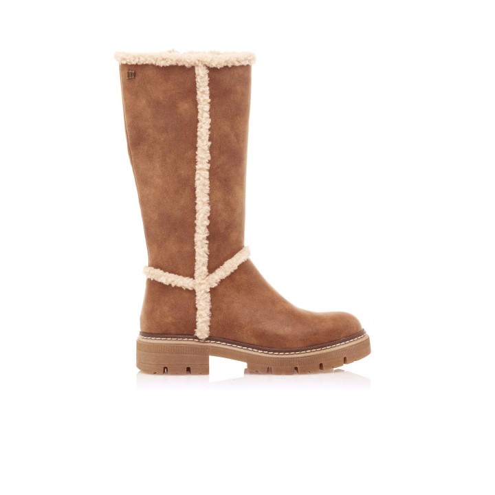 MUSTANG Botas Altas Borreguillo