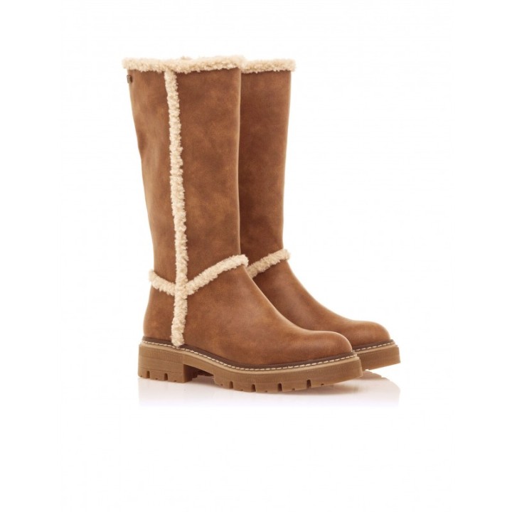 MUSTANG Botas Altas Borreguillo