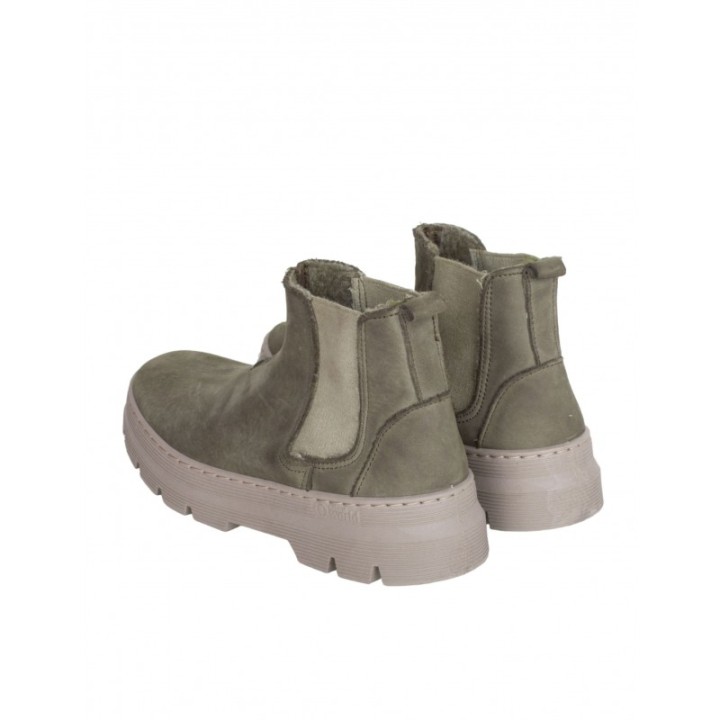 NATURAL WORLD Botines Chelsea Verdes