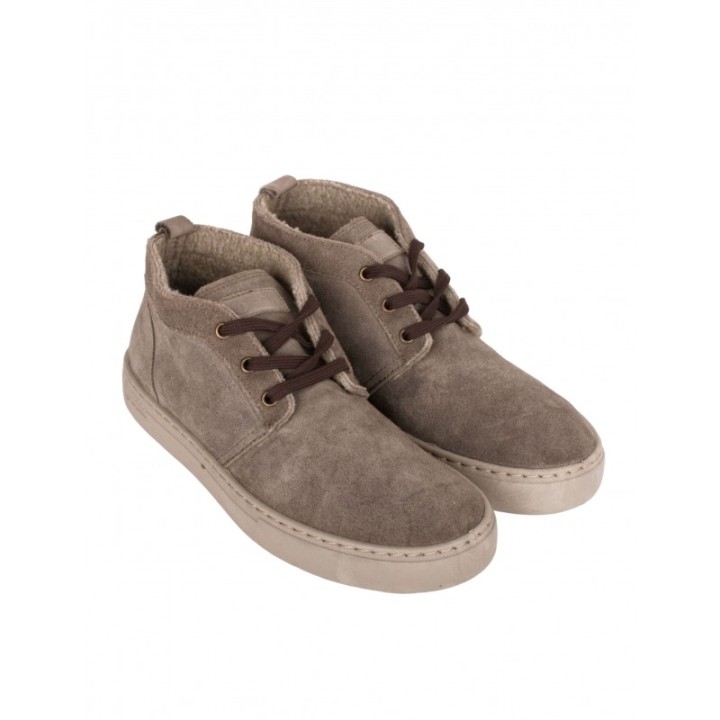 NATURAL WORLD Botines Casual Lana Taupe