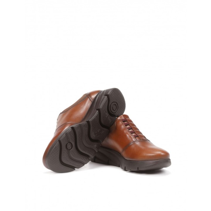 FLUCHOS Zapatos Cordones Elasticos Cuero