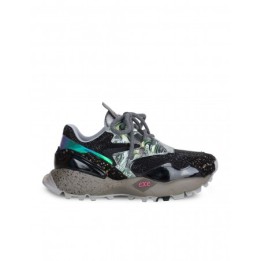 EXe Zapatillas Plataforma Negras
