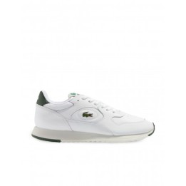 LACOSTE Zapatillas Piel Linetrack Blancas