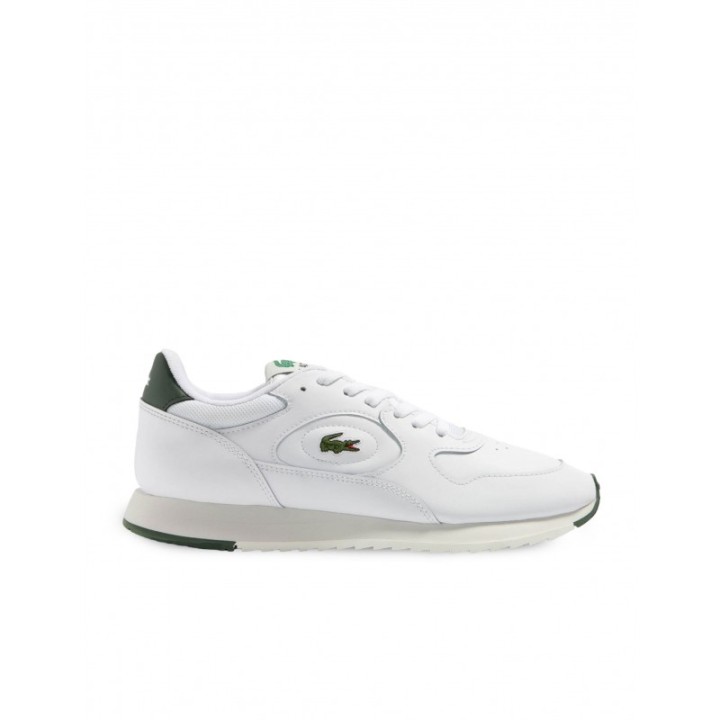LACOSTE Zapatillas Piel Linetrack Blancas