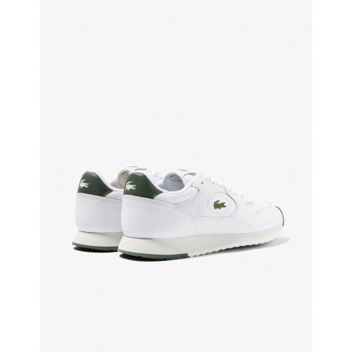 LACOSTE Zapatillas Piel Linetrack Blancas