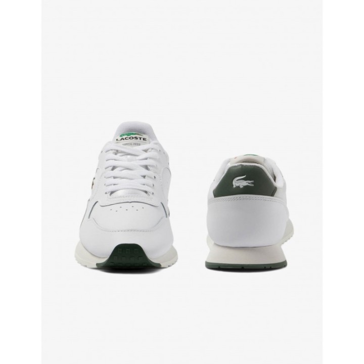 LACOSTE Zapatillas Piel Linetrack Blancas