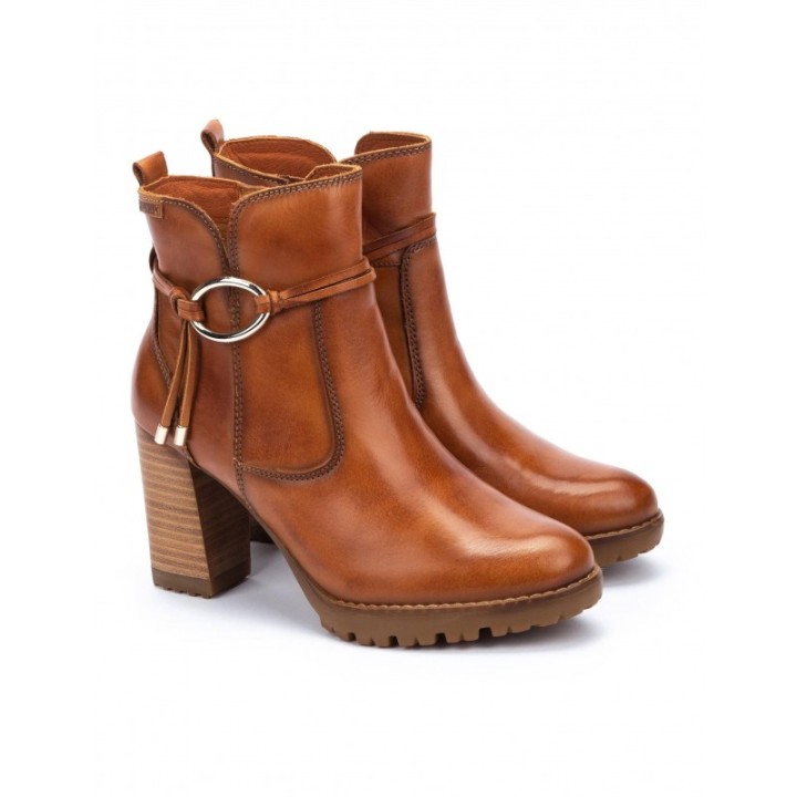 PIKOLINOS Botines Tacon Cuero