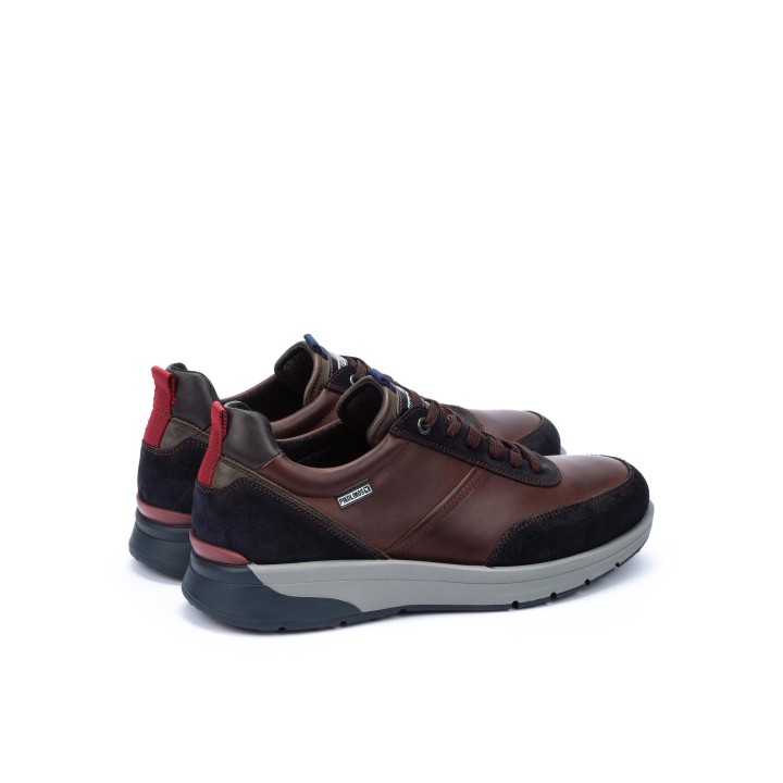 Zapatillas Vestir Hombre Piel Marrones PIKOLINOS