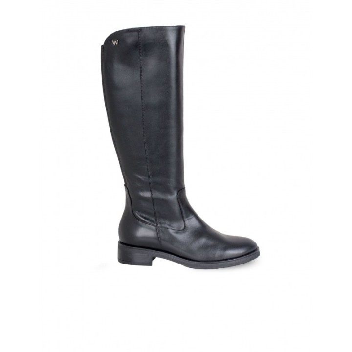 Botas Altas Piel Negras WONDERS