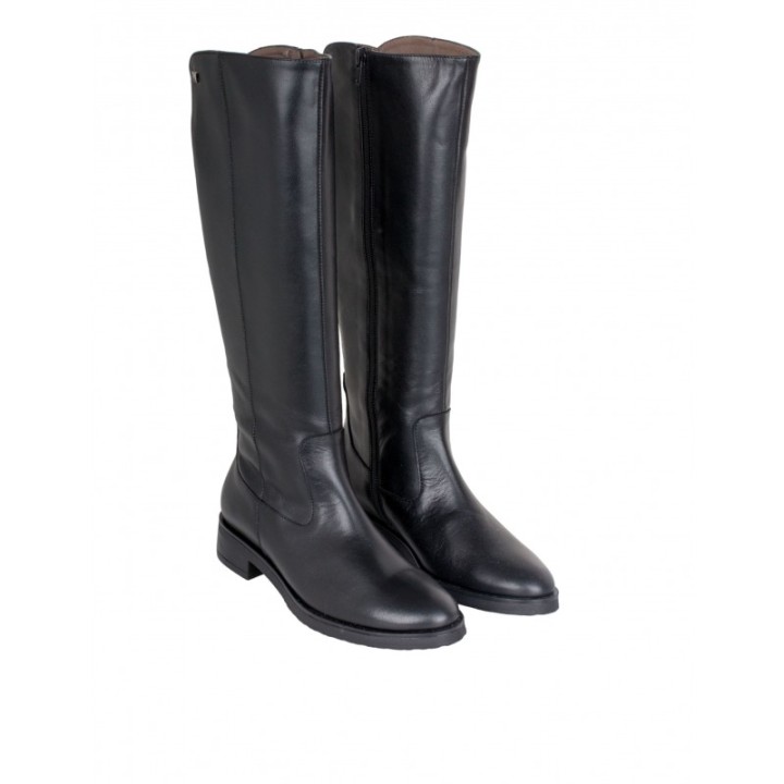 Botas Altas Piel Negras WONDERS