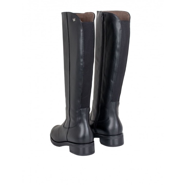 Botas Altas Piel Negras WONDERS
