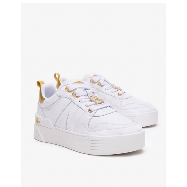 LACOSTE Zapatillas Blancas Piel L002