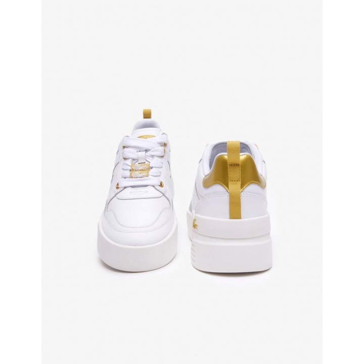 LACOSTE Zapatillas Blancas Piel L002