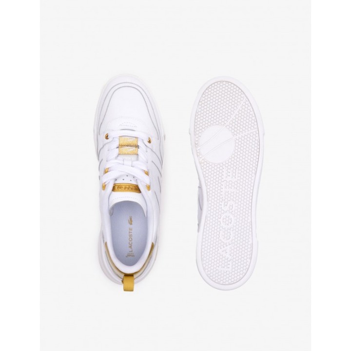 LACOSTE Zapatillas Blancas Piel L002