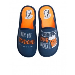 Zapatillas Casa Frase Cerveza SE ME RiEN LOS PIES