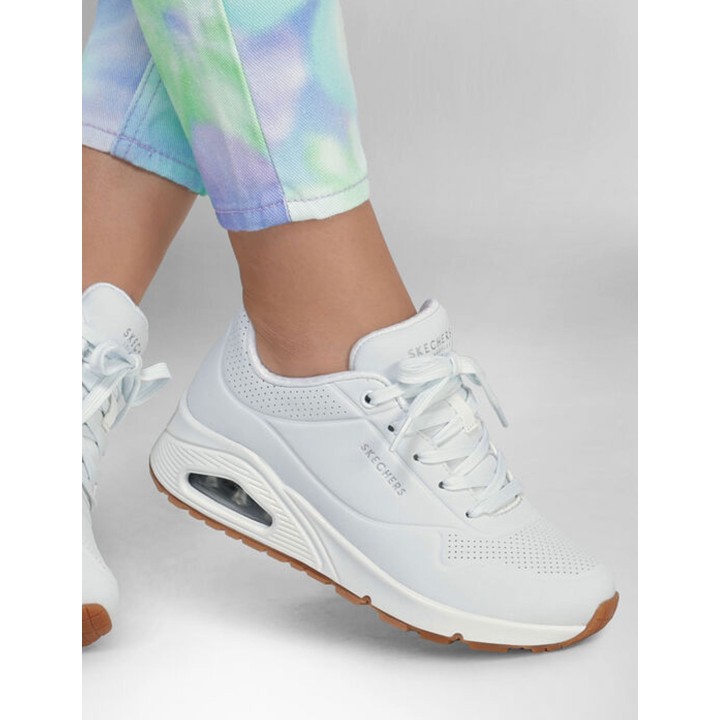 Zapatillas SKECHERS Street Uno Stand on Air Blancas