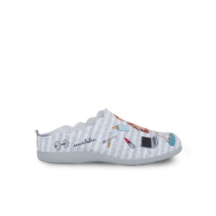 Zapatillas Casa Fieltro Santa Paciencia