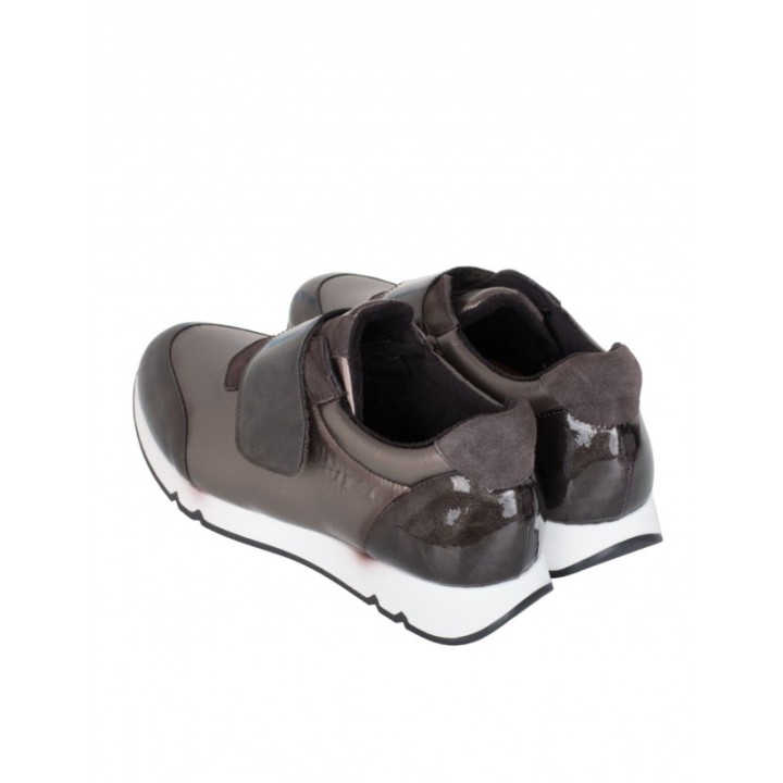 Zapatos Deportivos Velcro Marrones DOCTOR CUTILLAS