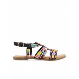 Sandalias Planas Abalorios etnicas GIOSEPPO