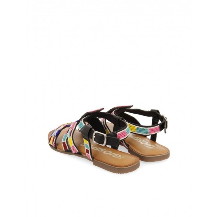 Sandalias Planas Abalorios etnicas GIOSEPPO