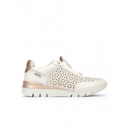 Zapatillas Vestir Caladas PIKOLINOS Beige