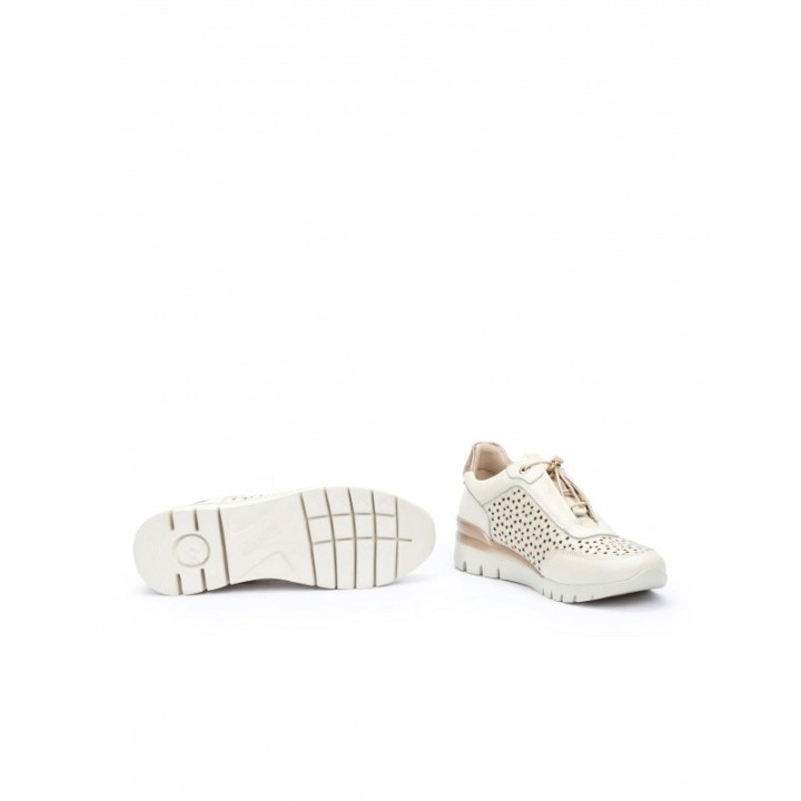 Zapatillas Vestir Caladas PIKOLINOS Beige