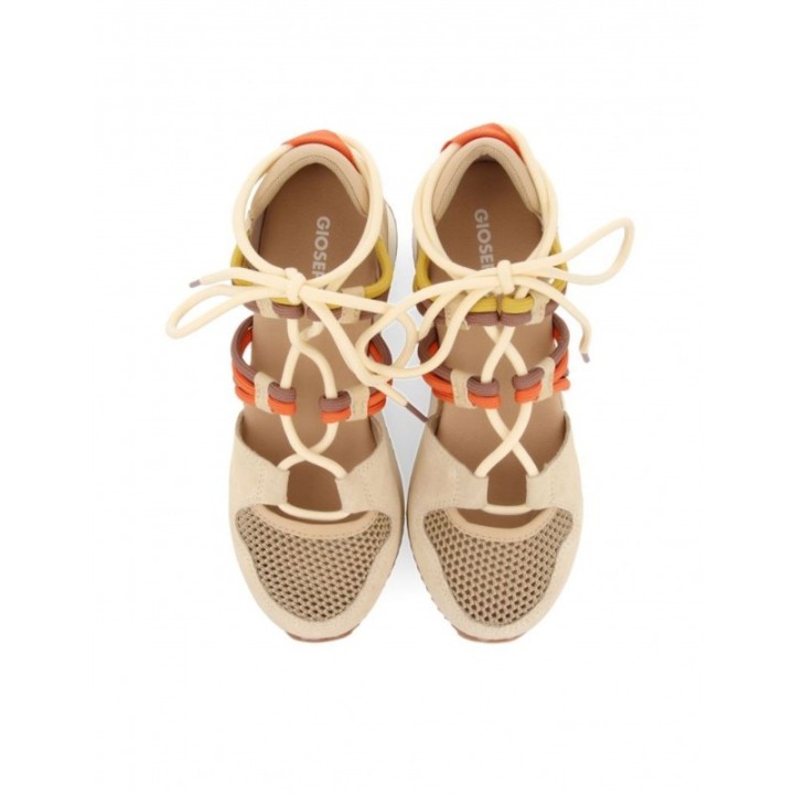 Zapatillas Abiertas Beige GIOSEPPO
