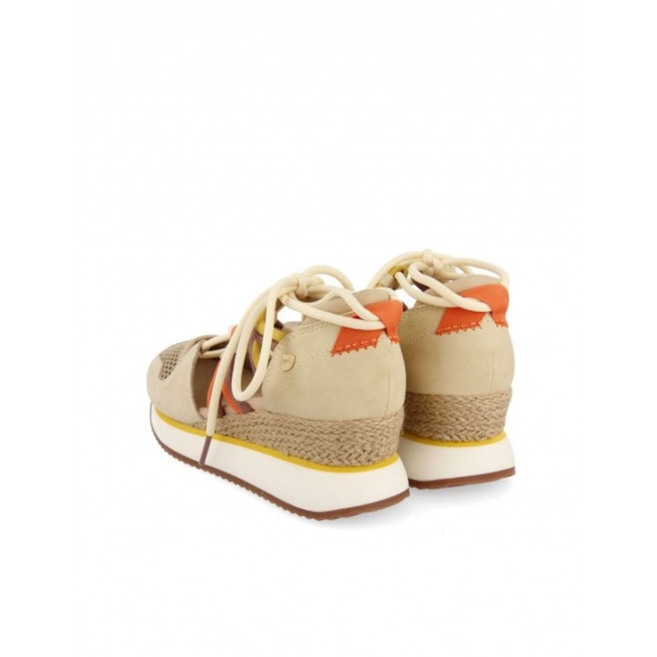 Zapatillas Abiertas Beige GIOSEPPO