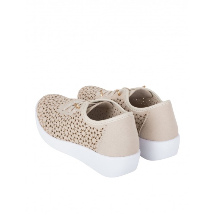 Deportivas Caladas Beige DOCTOR CUTILLAS