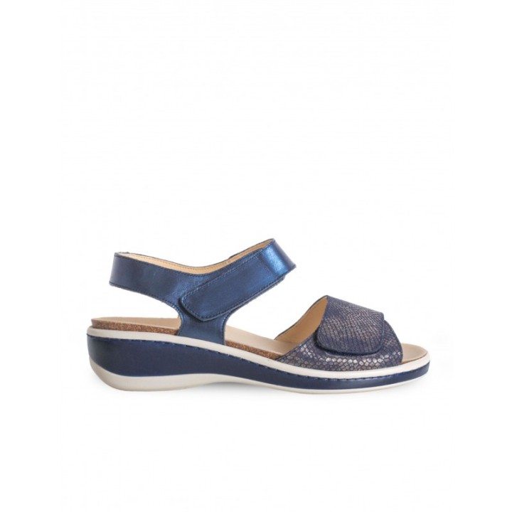 Sandalias Velcro Azul DOCTOR CUTILLAS