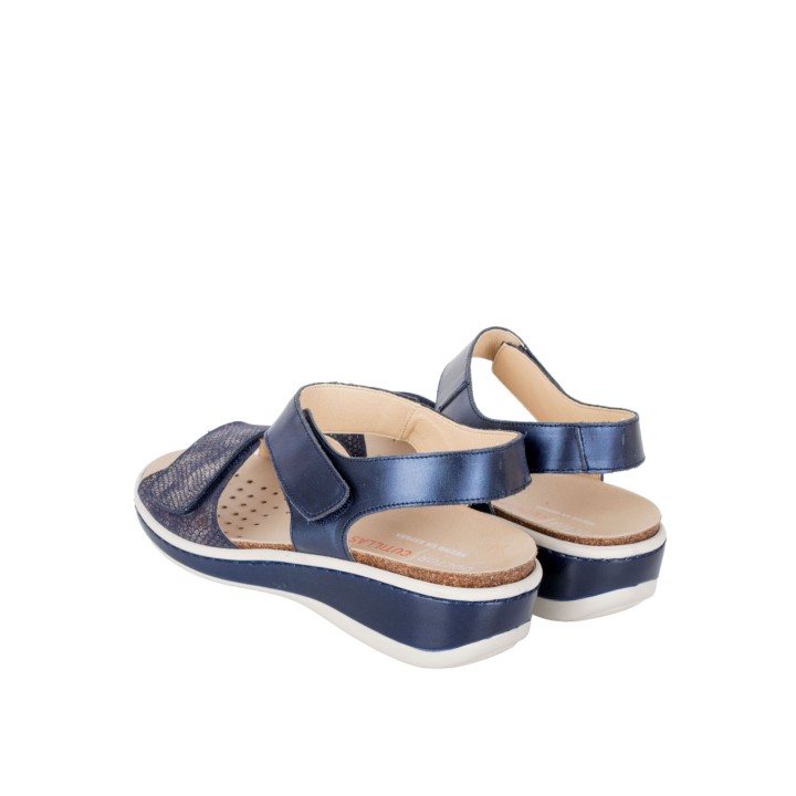 Sandalias Velcro Azul DOCTOR CUTILLAS
