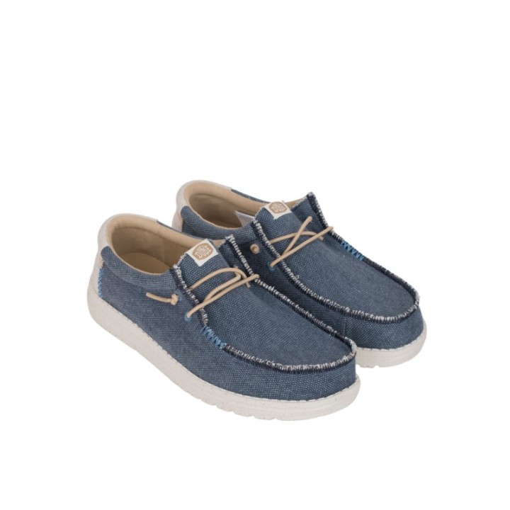 Mocasines Tela Casual Jeans HEY DUDE