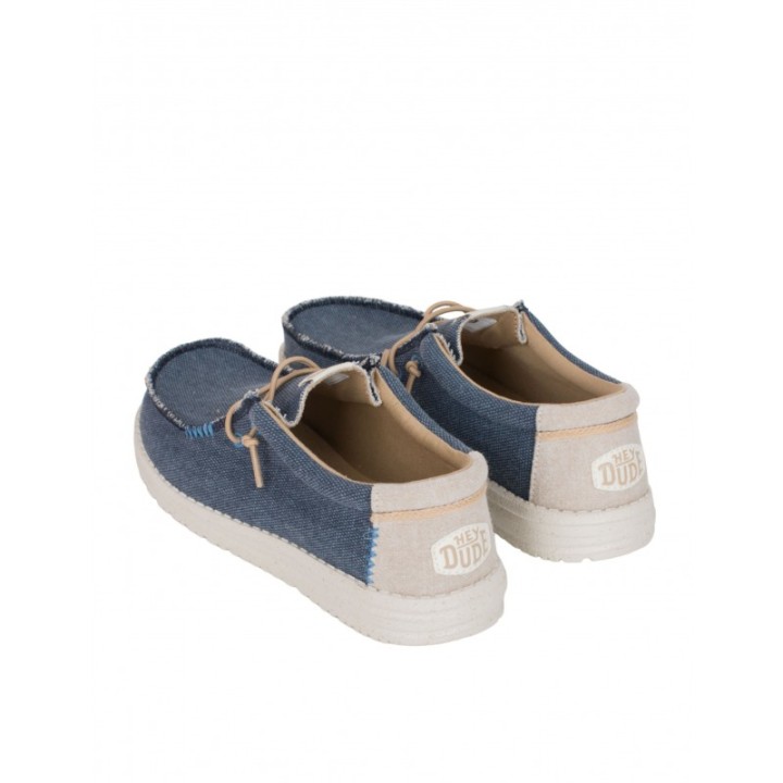 Mocasines Tela Casual Jeans HEY DUDE