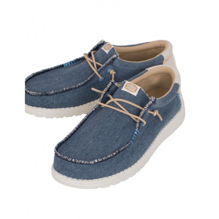 Mocasines Tela Casual Jeans HEY DUDE