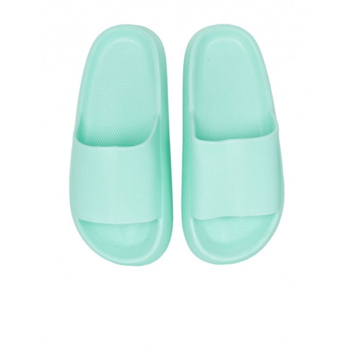 Chanclas Pala Plataforma Menta