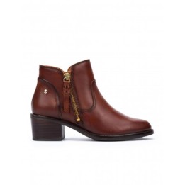 PIKOLINOS Botines Tacon Bajo Marron